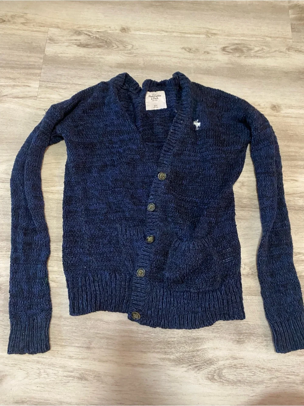 Abercrombie & Fitch Navy Cardigan